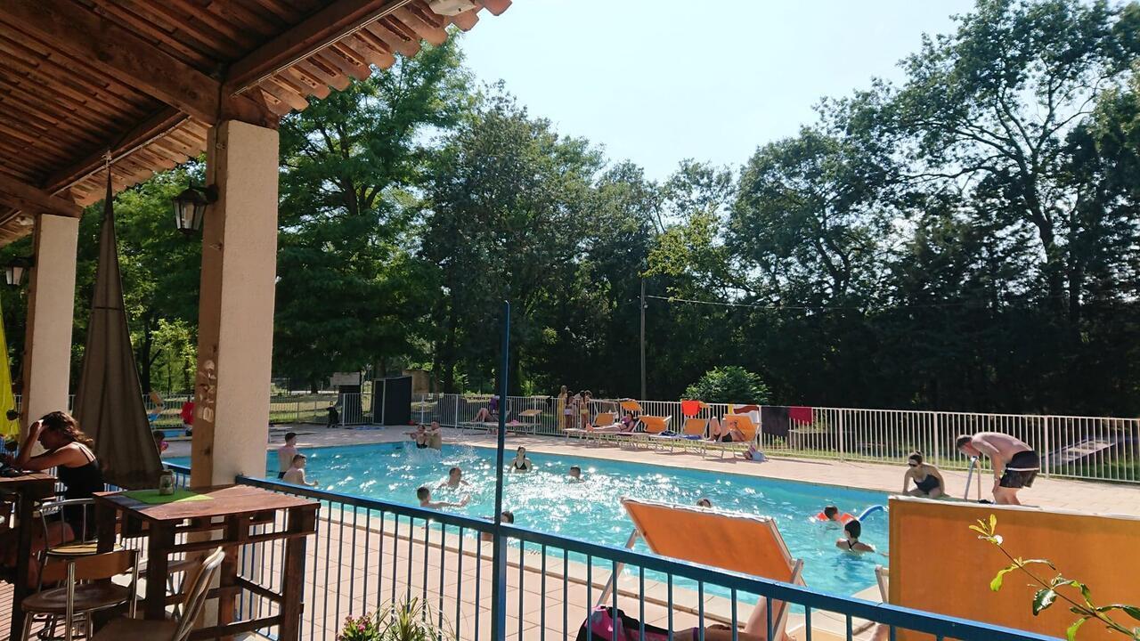 Camping Du Lion Bourg-Saint-Andéol Exterior foto